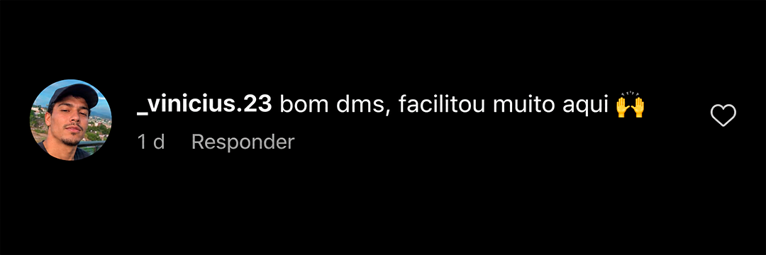 Imagem de comentário: Praticidade na edição.