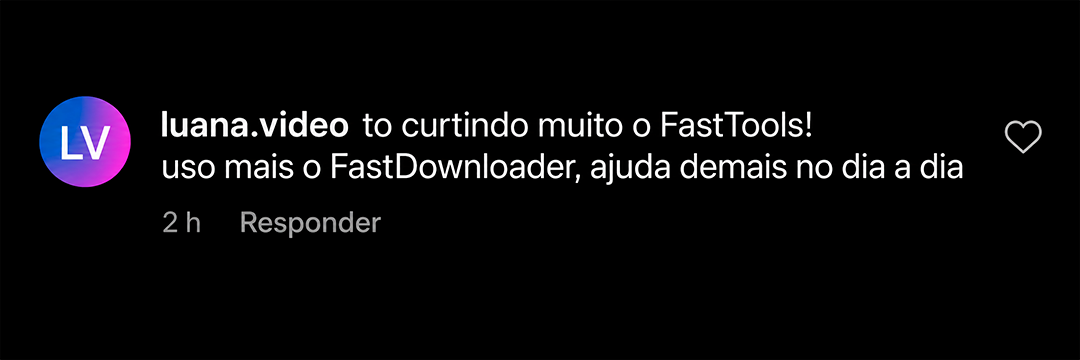 Imagem de comentário: FastDownloader no fluxo de trabalho.